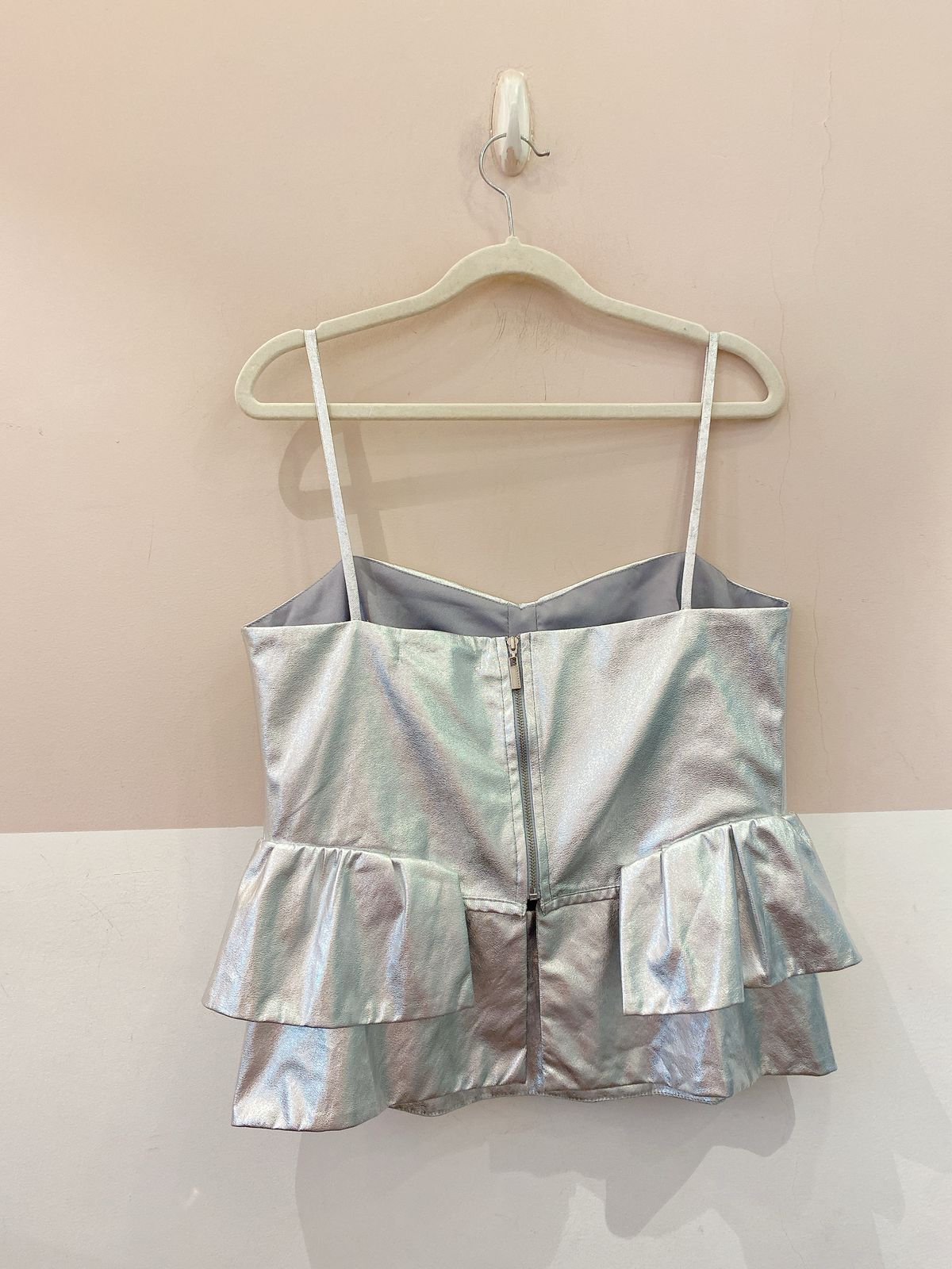 Cropped prata Eugênia Sanson 40