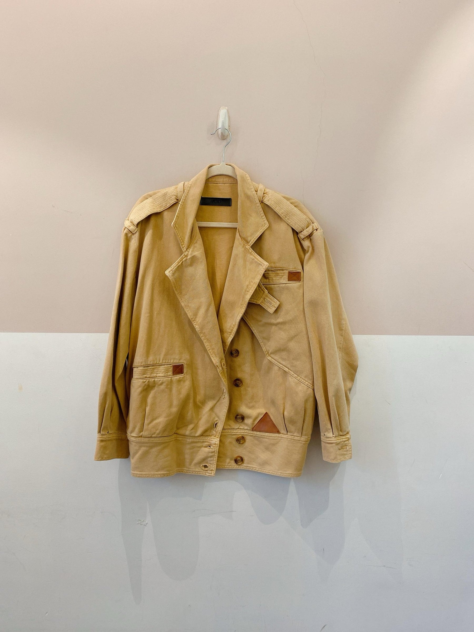 Jaqueta sarja bege Animale P