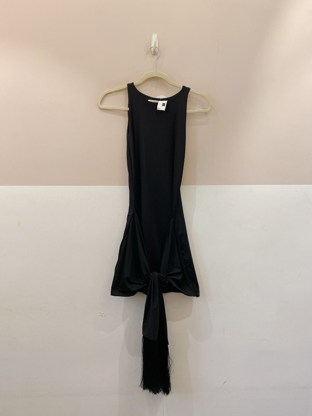 Vestido curto malha amarração L’Astrato P