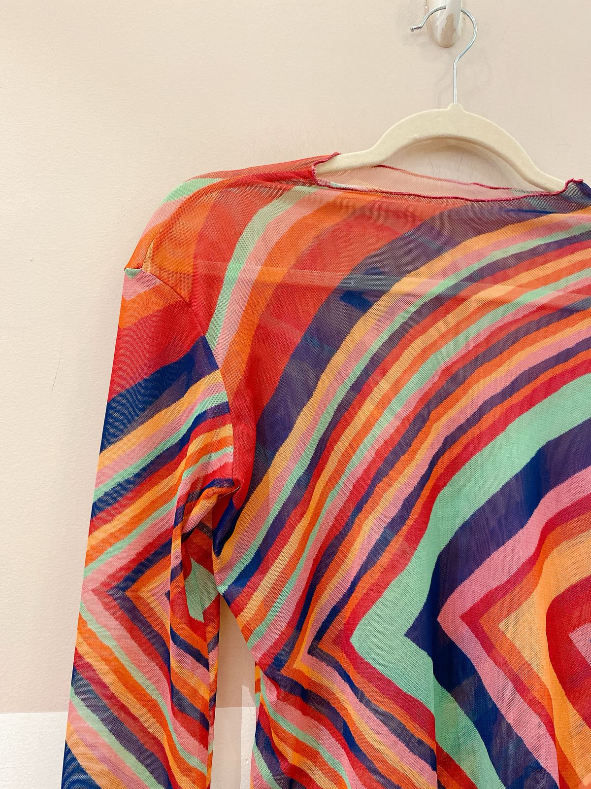 Blusa tule listras coloridas My Place P