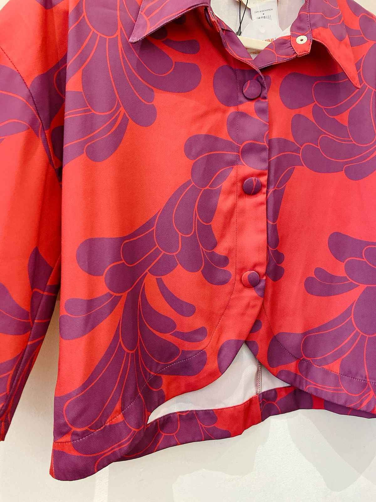 Camisa estampada Maria Valentina P