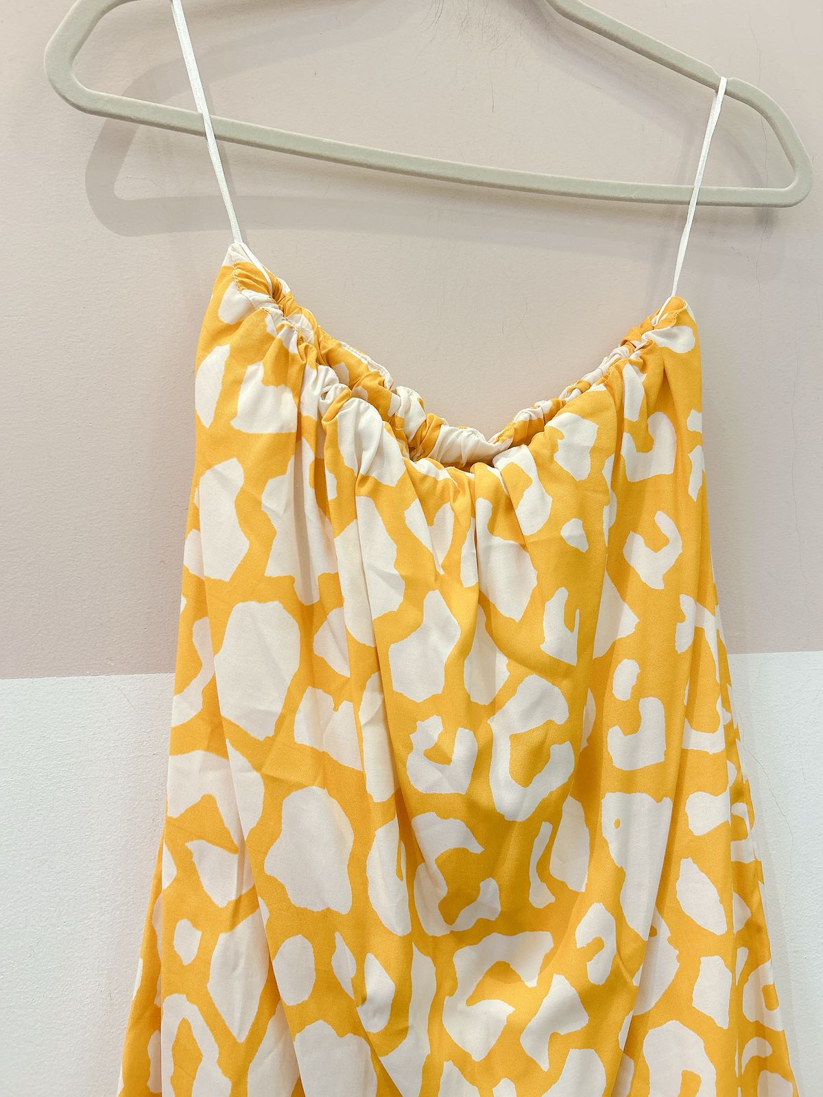 Bata estampa amarela TiG P