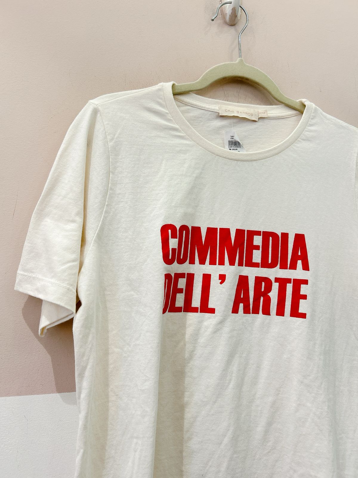 T-shirt off commedia Cris Barros M