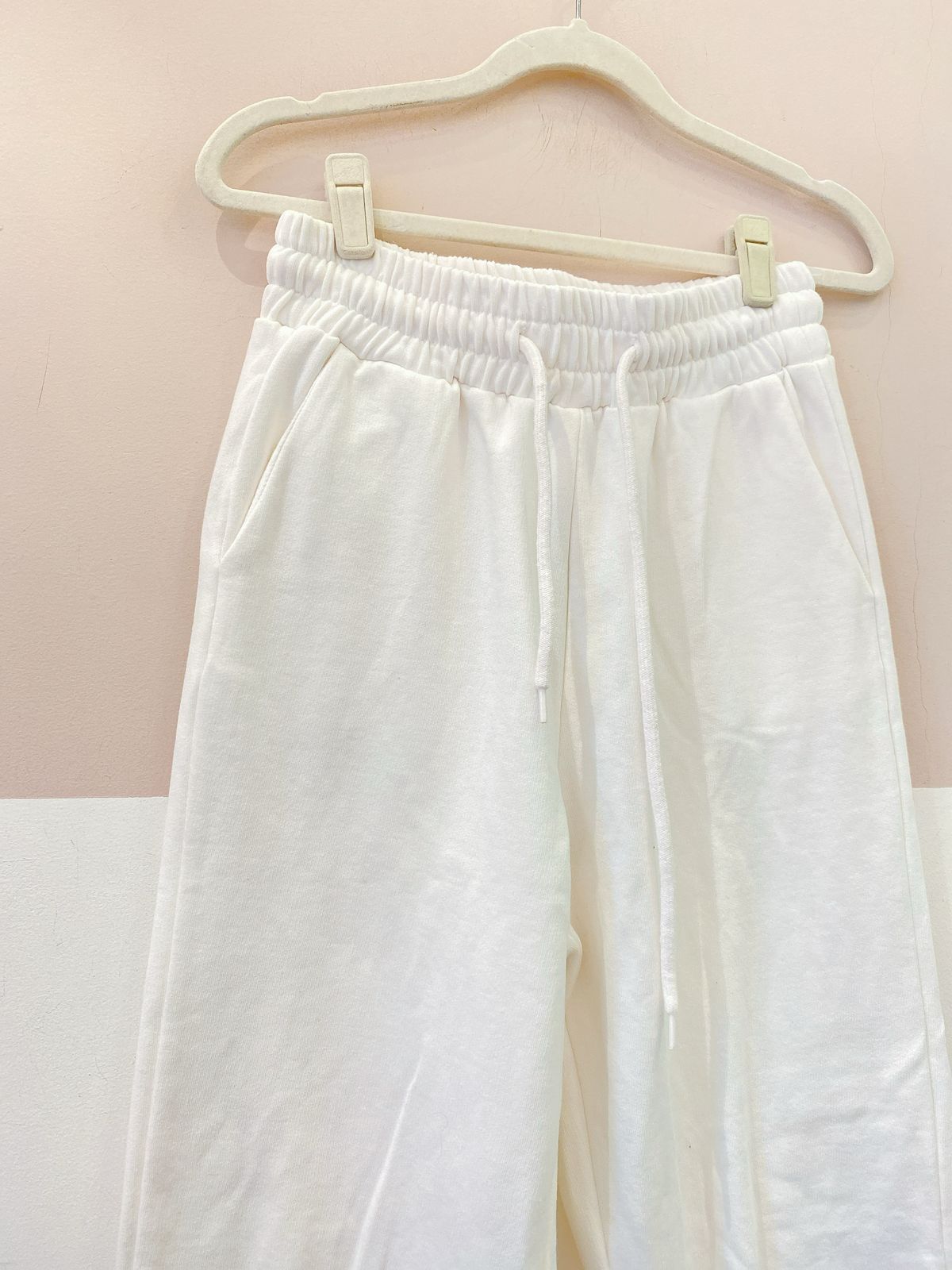 Calça moletom branca La’s Club P