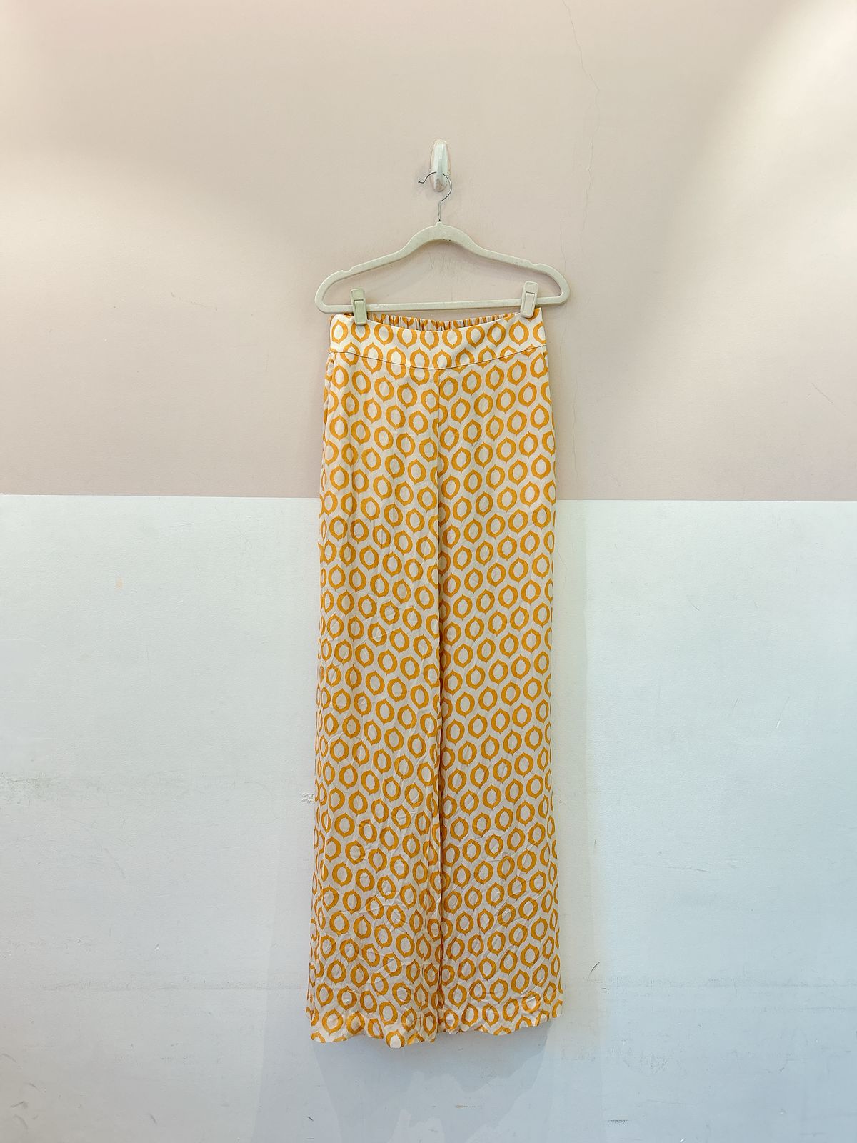 Calça estampa amarela Cholet 38