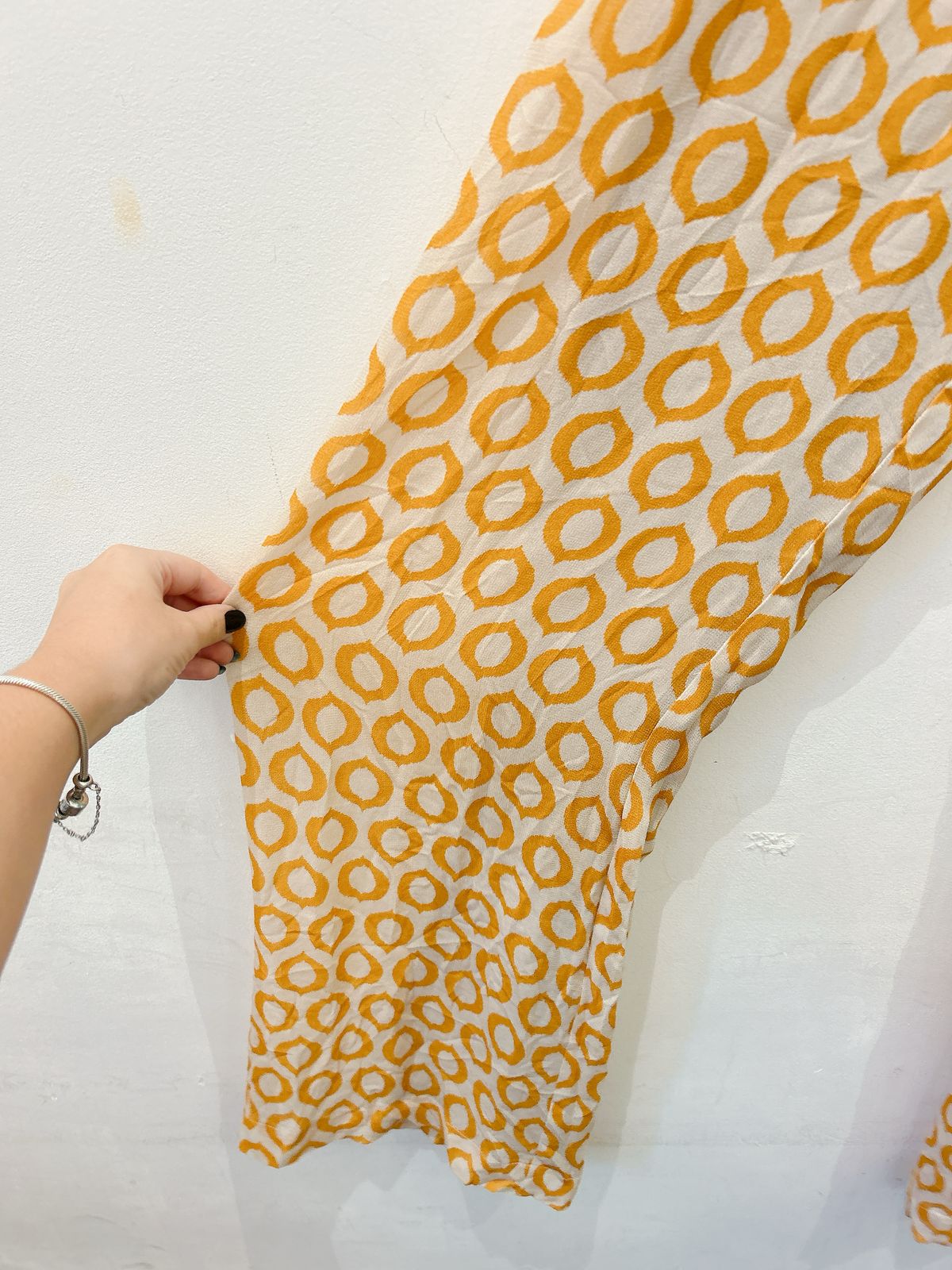 Calça estampa amarela Cholet 38