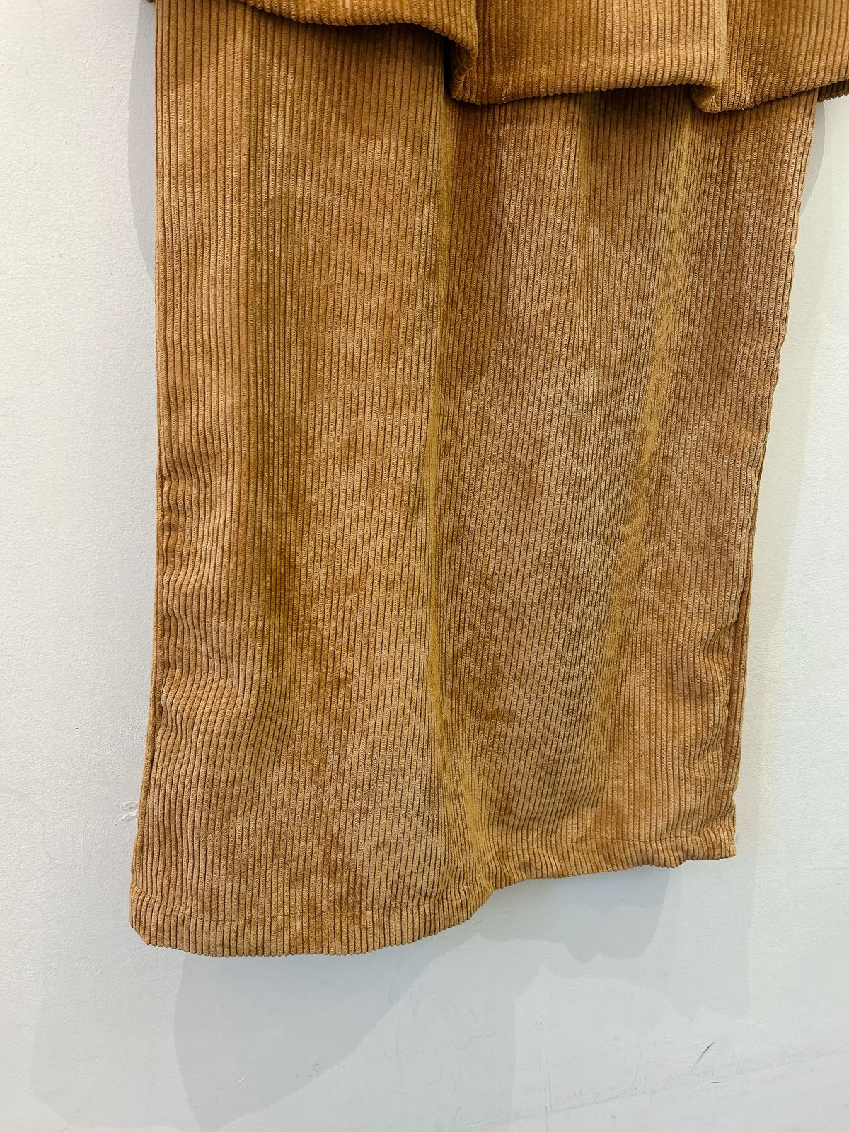 Saia veludo cotelê peplum Valônia Veras M