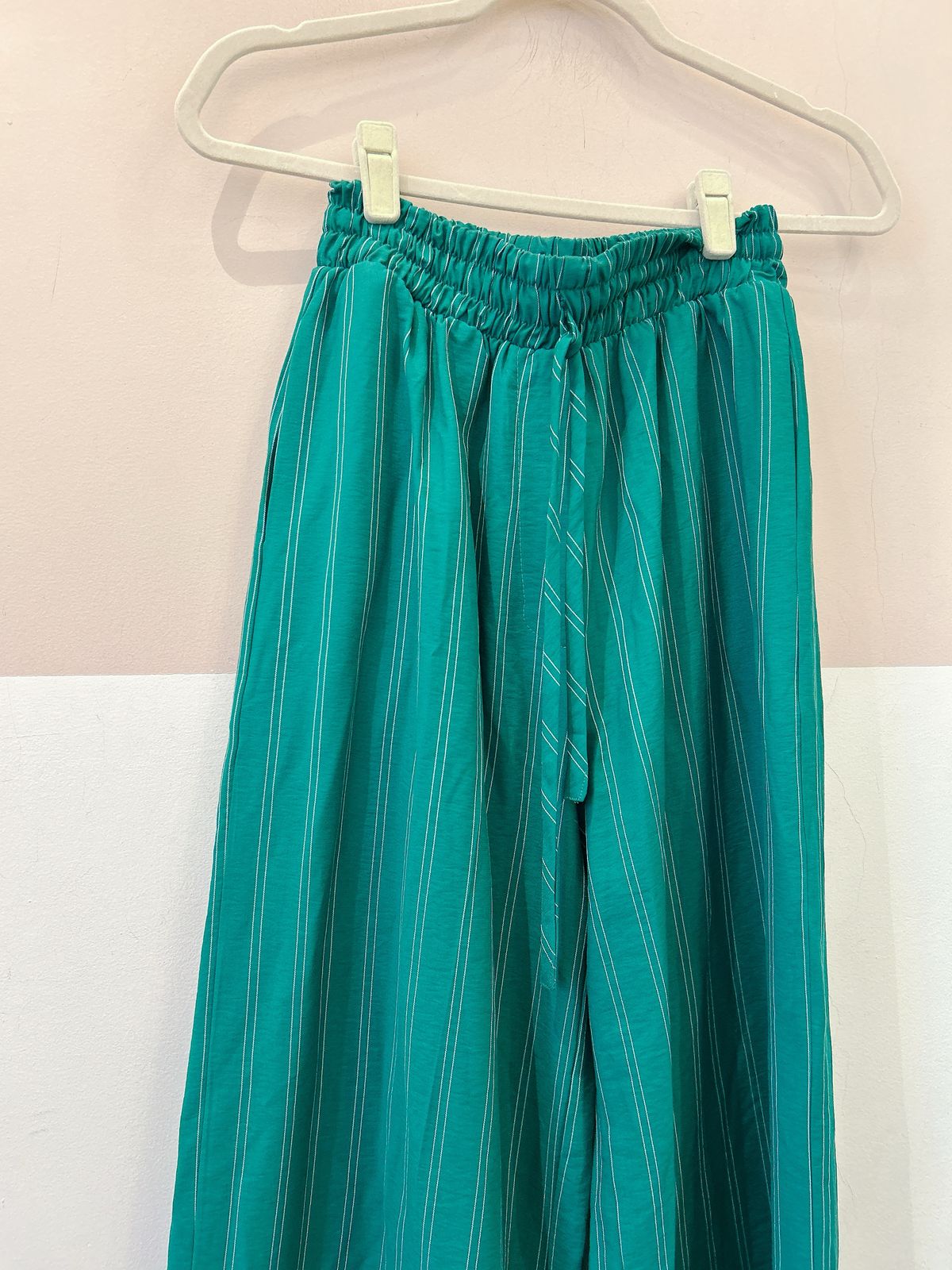 Pantalona verde listrada Nanaminze PP