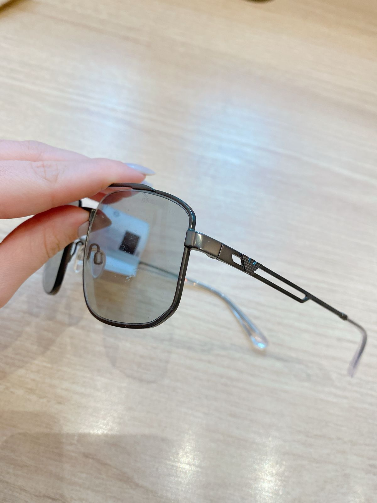 Óculos quadrado Armani