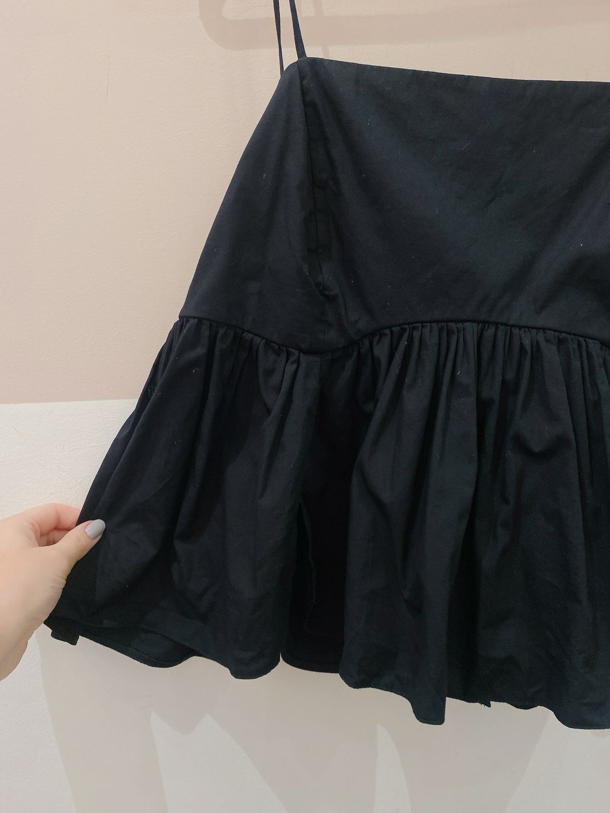 Bata preta peplum Loja 3 G