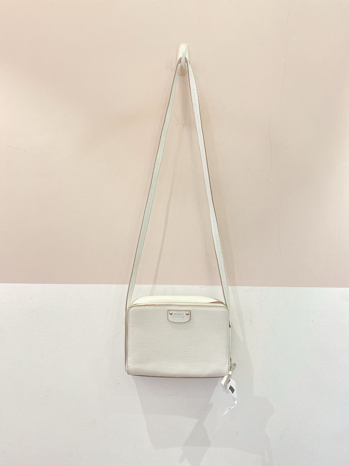 Bolsa couro gelo Schutz