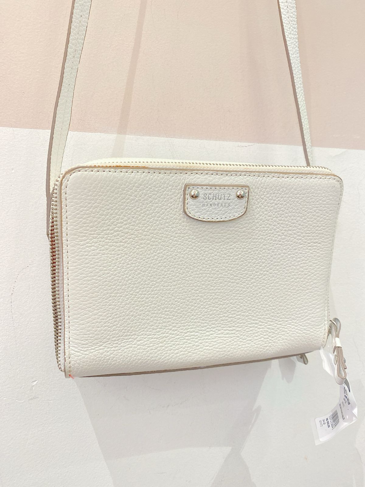 Bolsa couro gelo Schutz