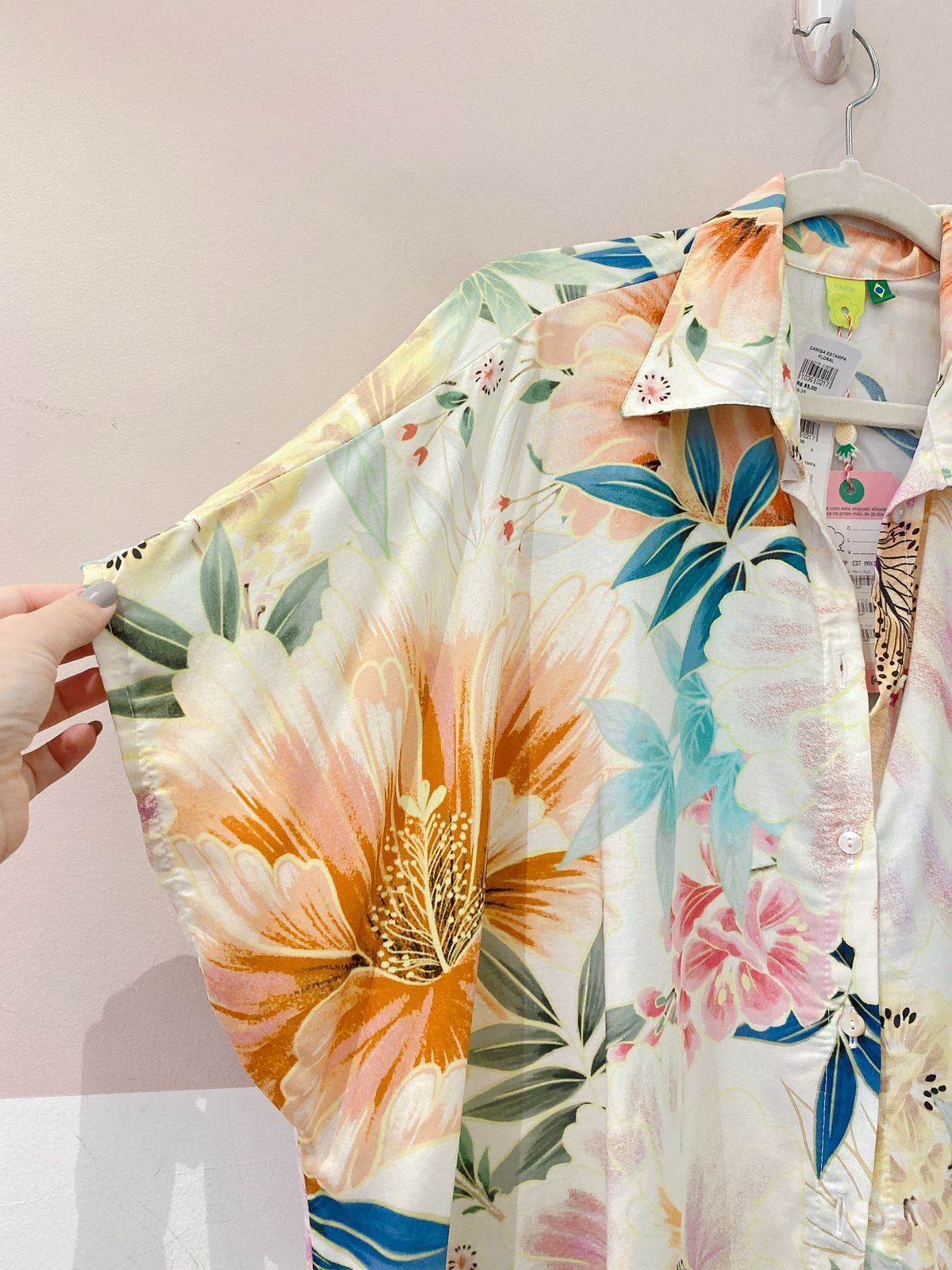 Camisa estampa floral Farm P