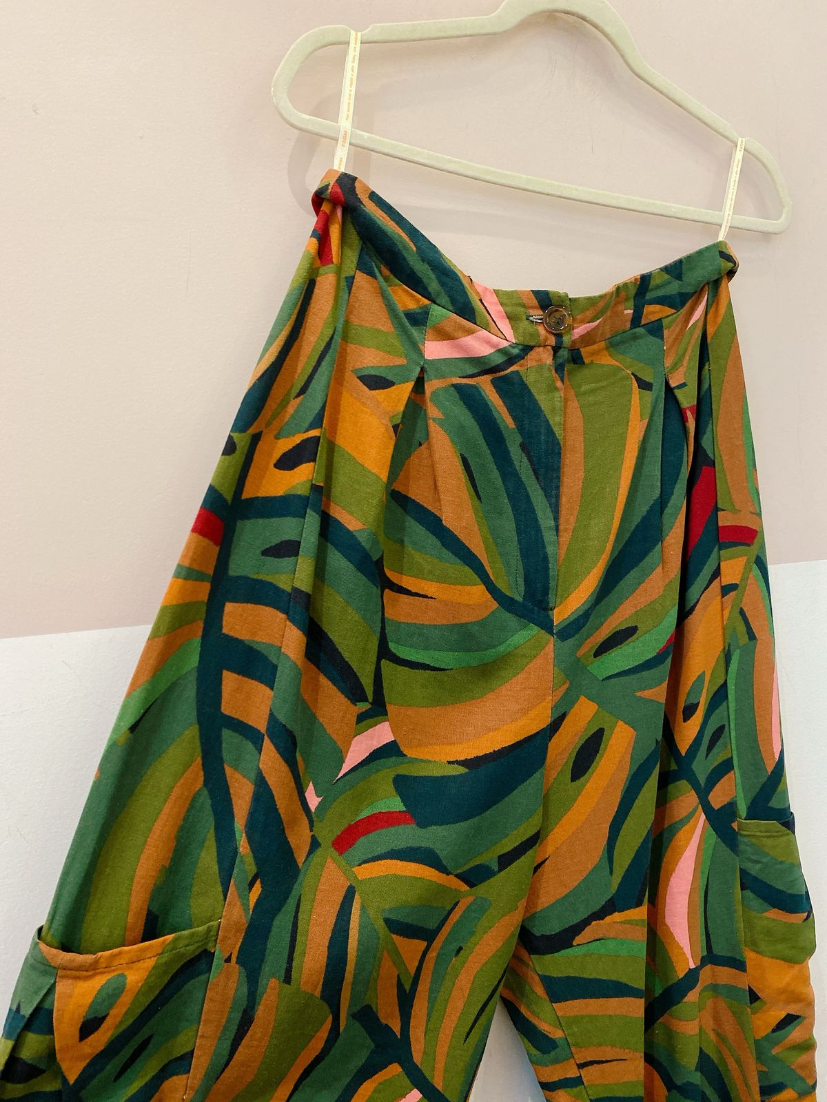 Calça estampada Farm M