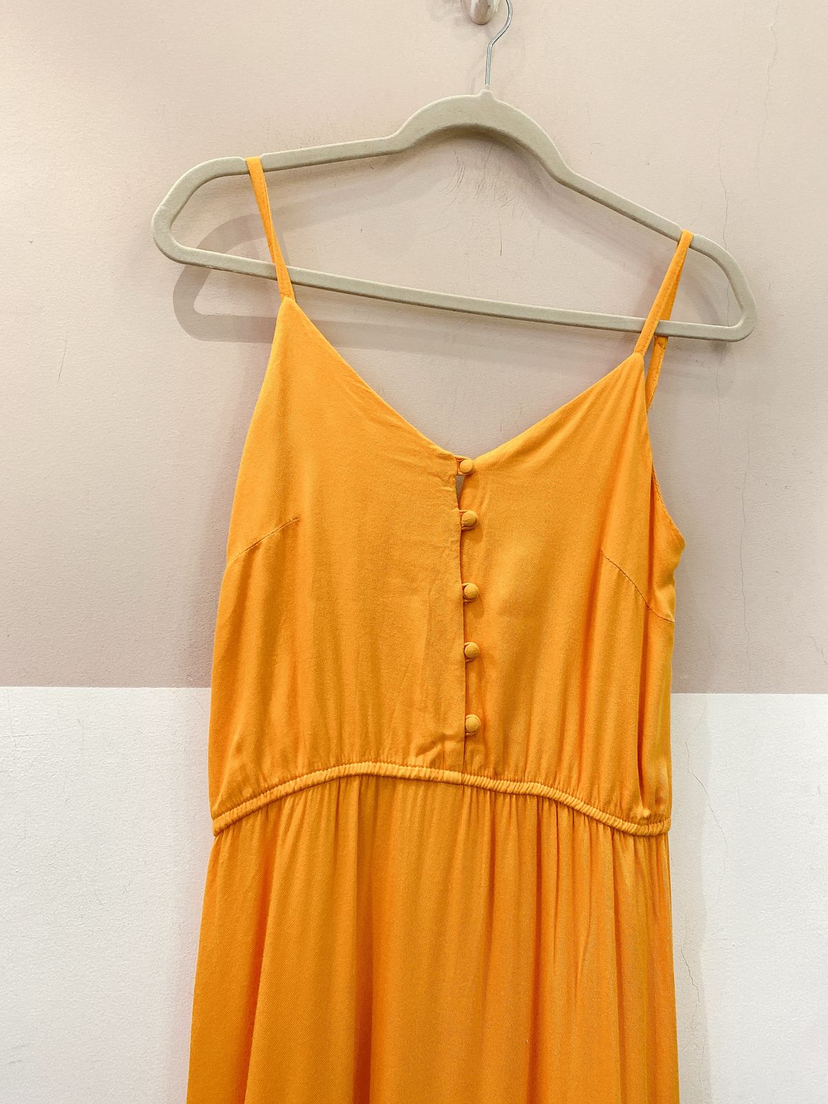 Vestido laranja Mid M