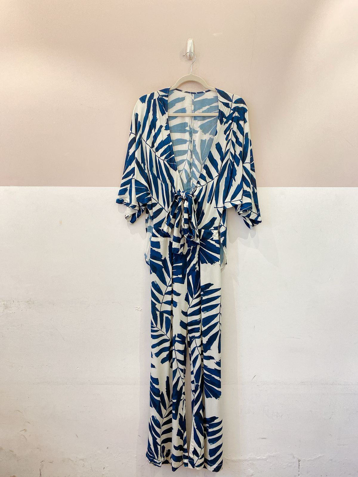 Macacão estampa azul recorte Animale 36