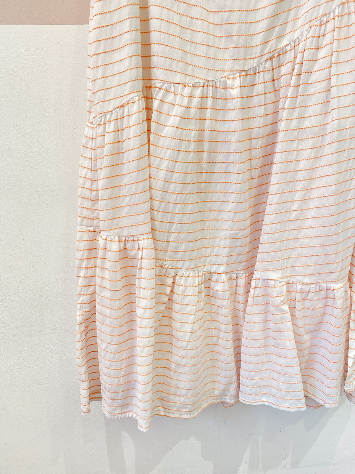 Saia midi envelope listrada Peepou GG