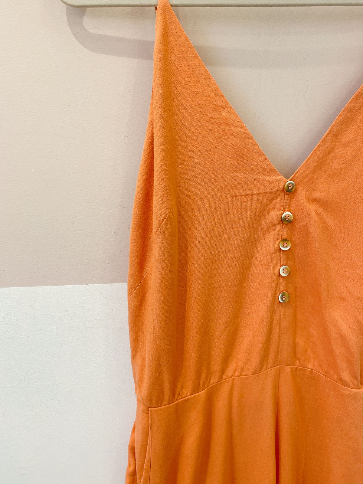 Macacão laranja Dress To M