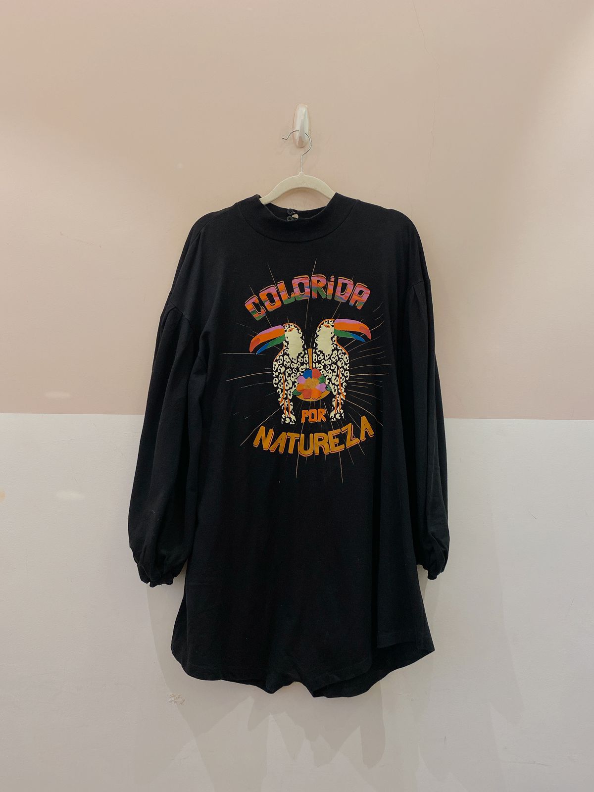 Macaquinho preto silk Farm M