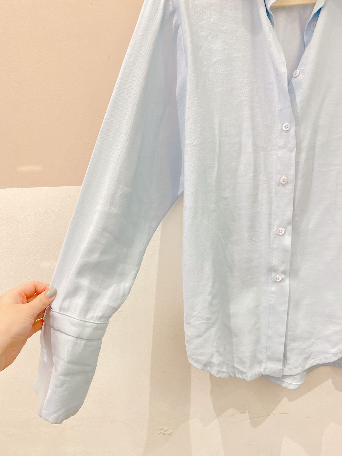 Camisa azul botões Schutz P/M