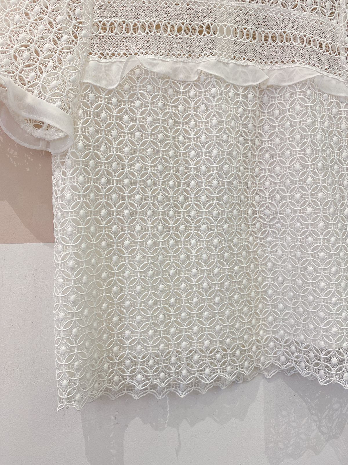 Blusa renda off Zara P