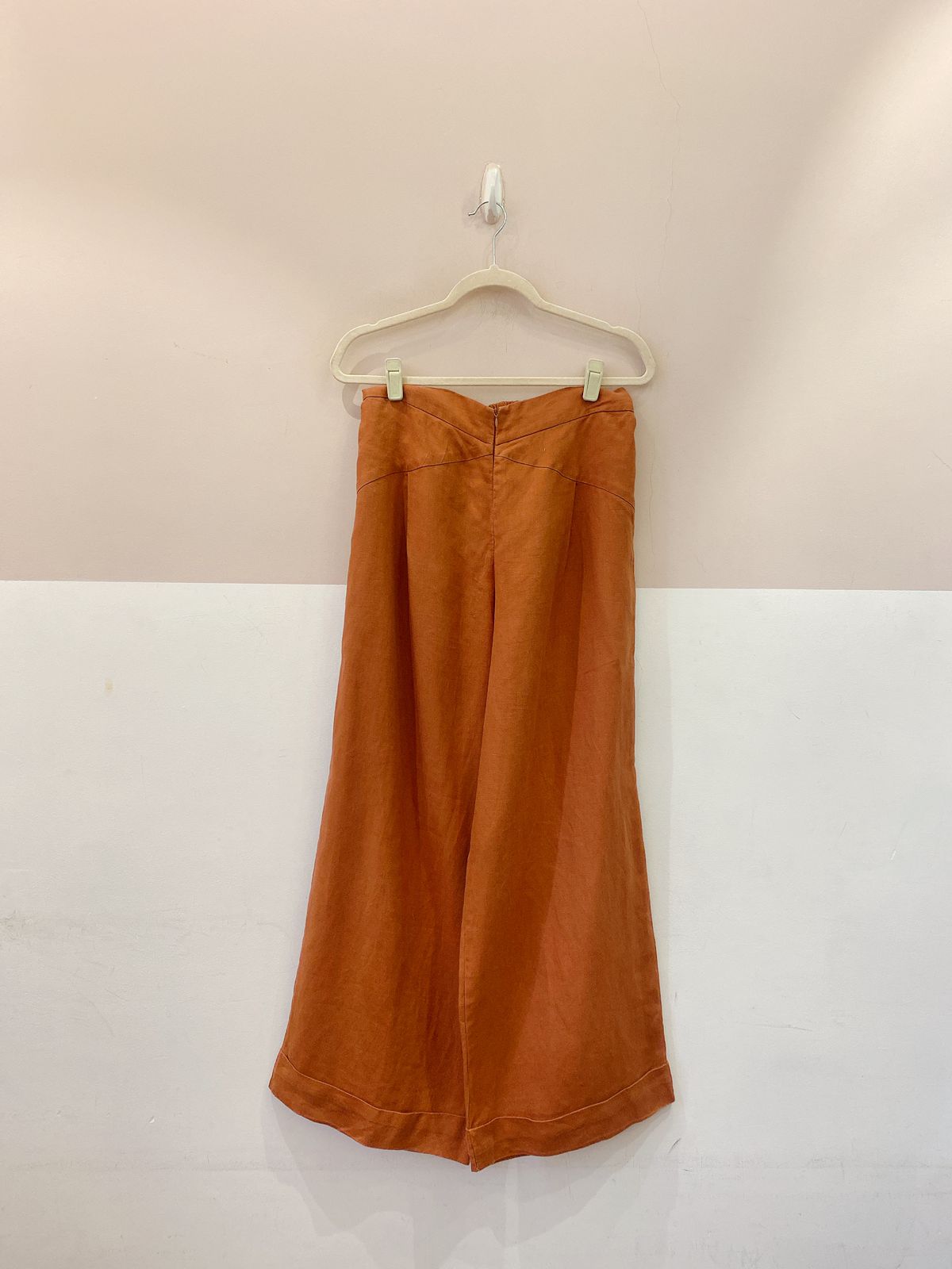 Pantalona terracota linho Anpô G