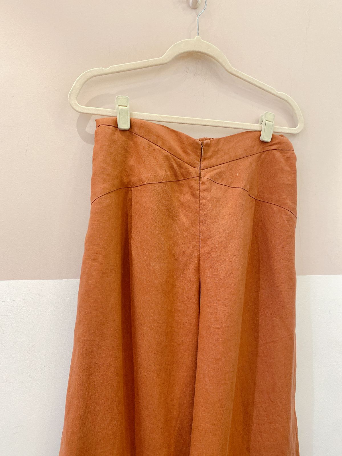 Pantalona terracota linho Anpô G