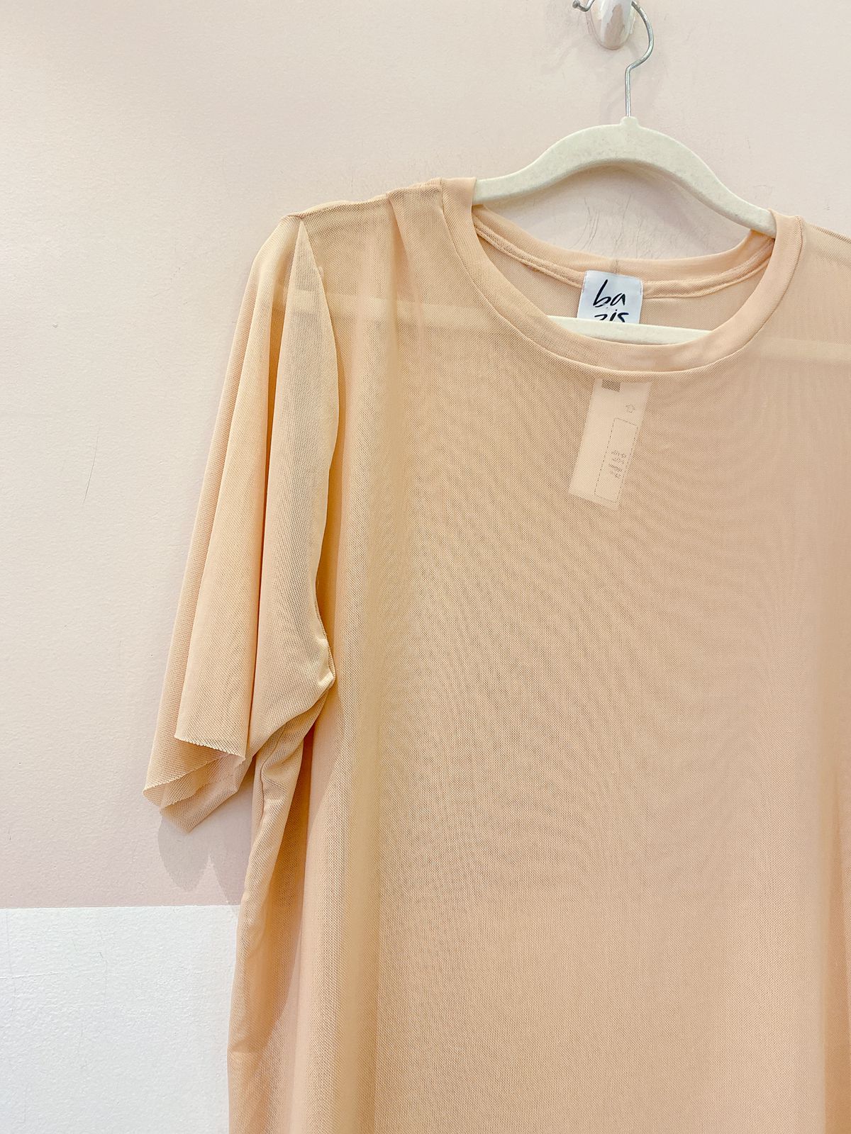 Blusa tule bege Bazis P