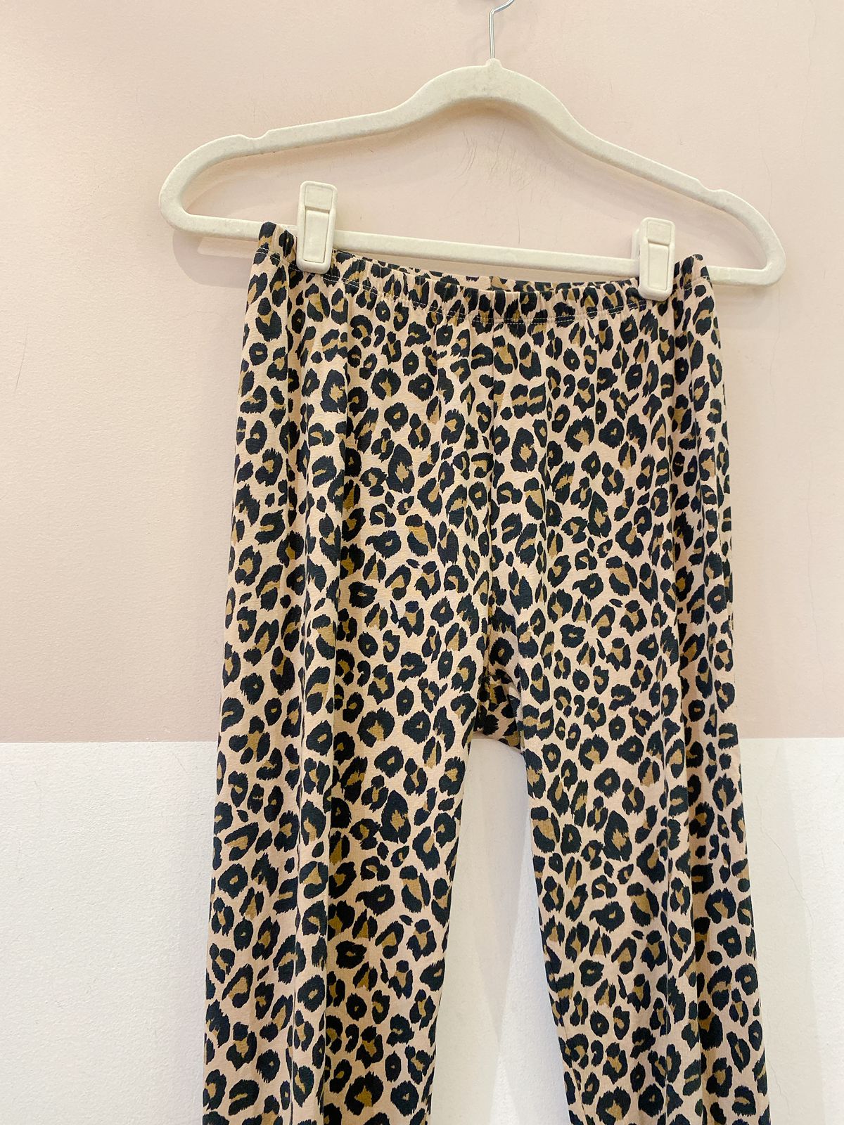 Calça malha onça Kiabi P