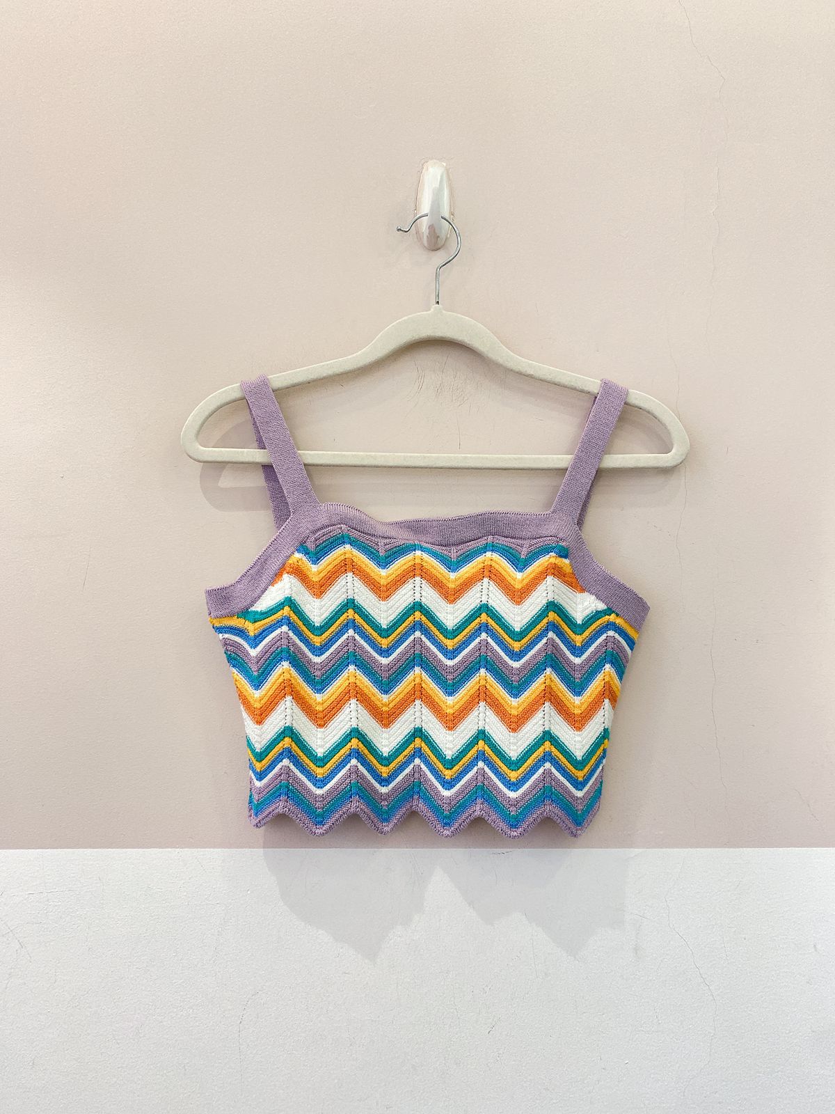 Cropped tricot colorido Dress To P