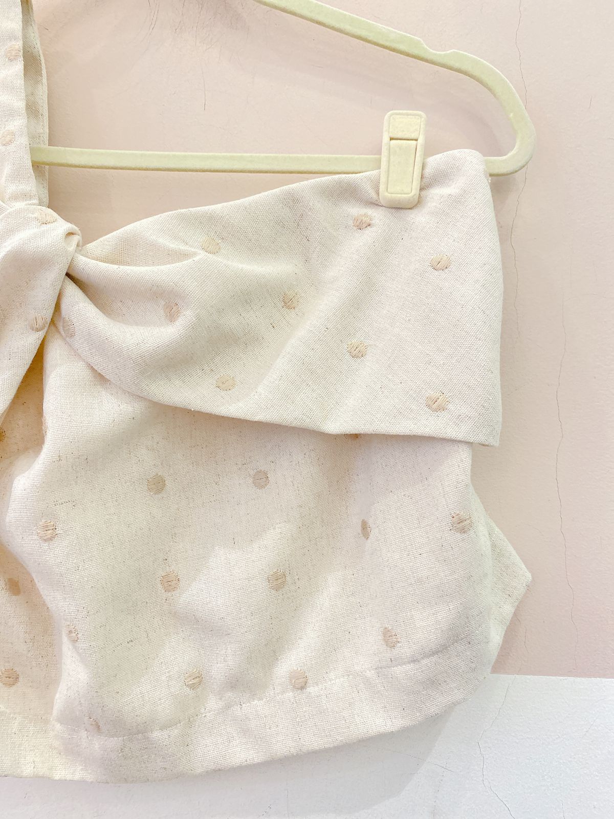 Cropped ombro só linho Peepou M