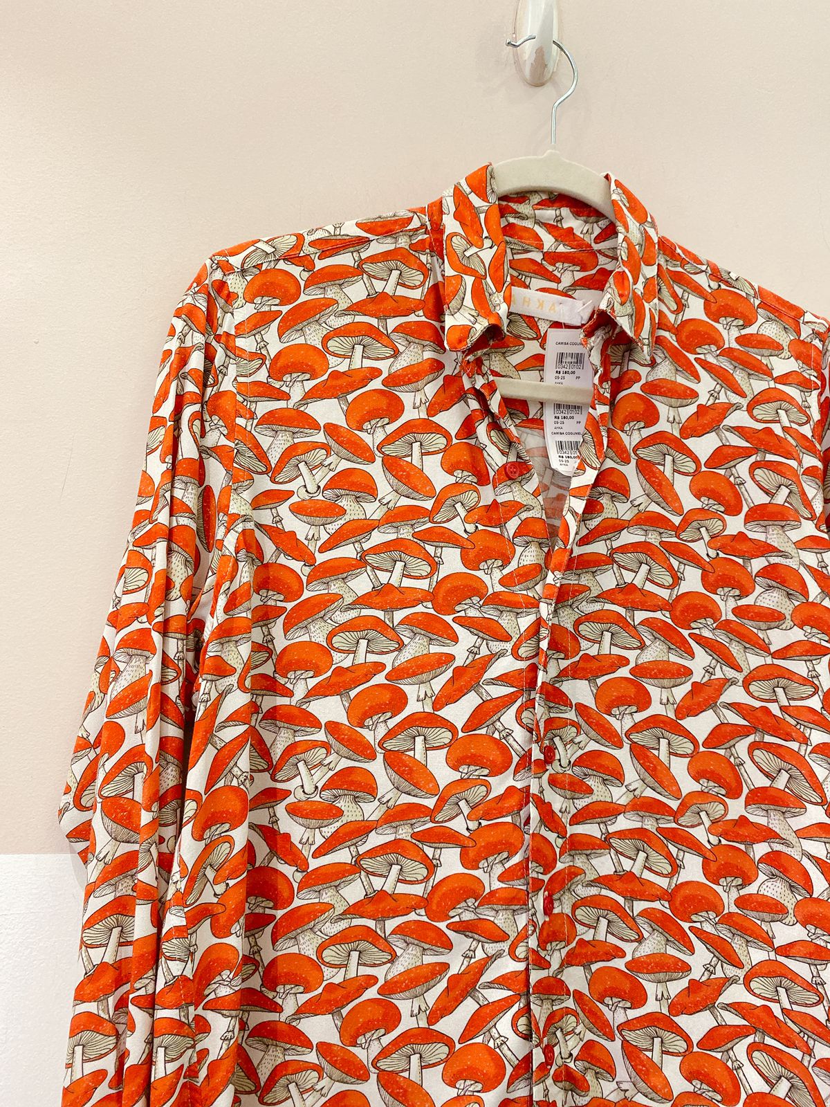 Camisa cogumelos Ahka PP