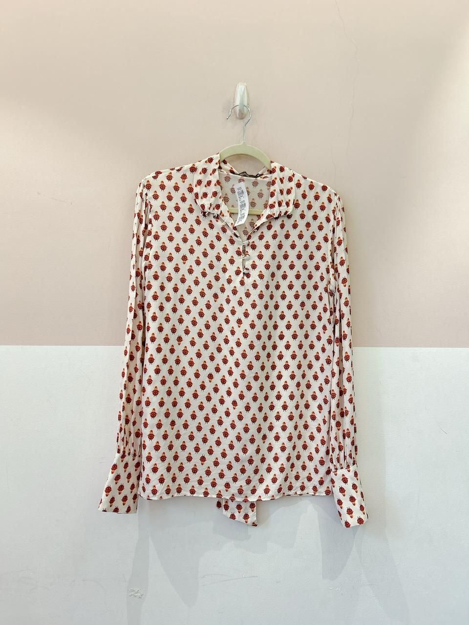 Blusa seda joaninhas Mixed M