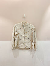 Camisa bege bordada Onni M