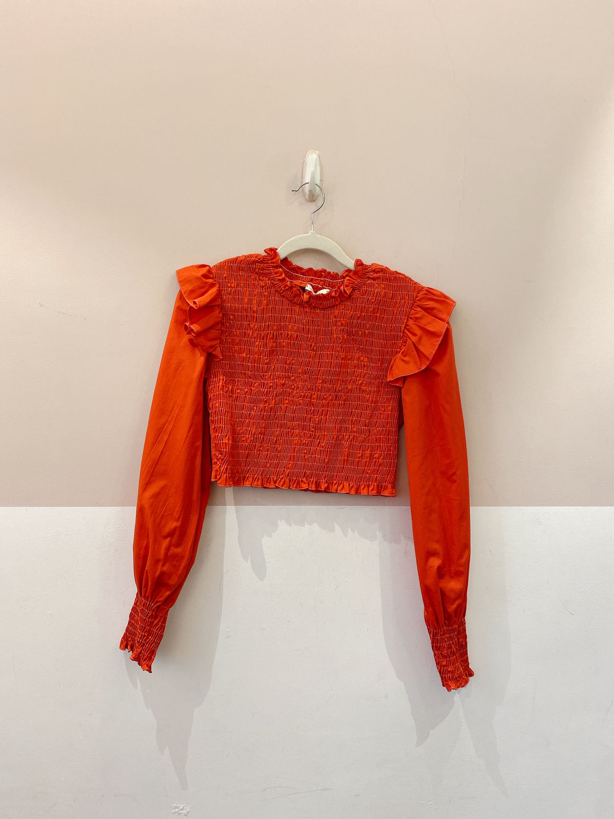 Blusa látex laranja Dress to M