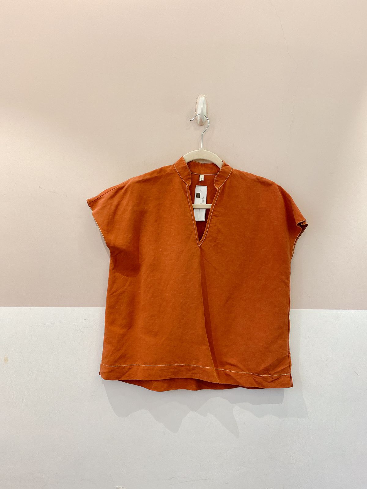 Blusa marrom Sardina 38