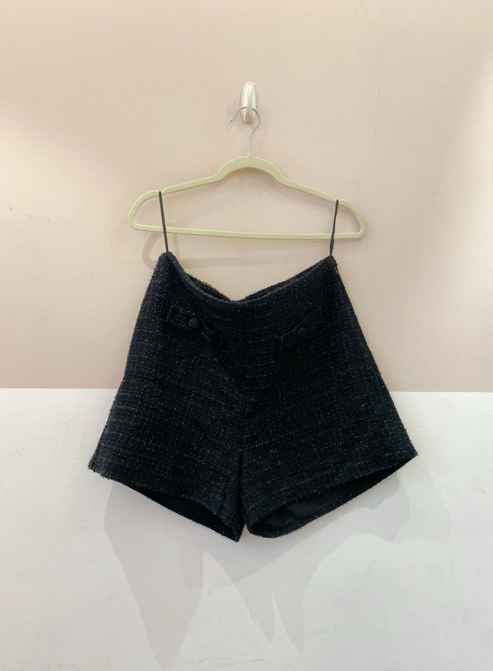 Short tweed preto It Brand M