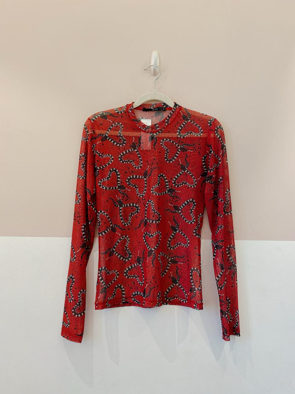 Blusa tule cobras EVA P