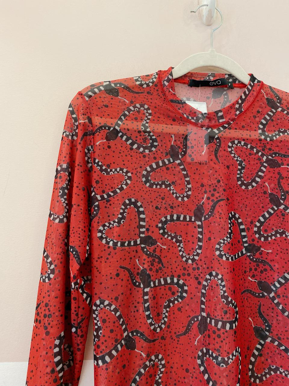 Blusa tule cobras EVA P