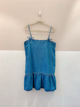 Vestido curto jeans Ganni 42