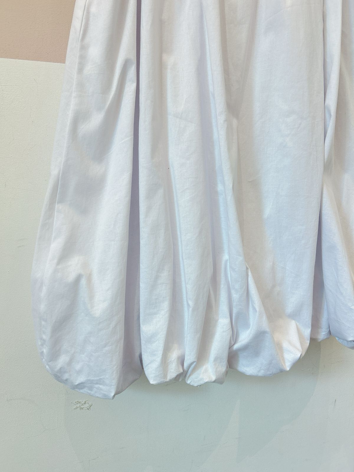 Saia balonê branca Pitta U