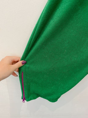 Calça toalhada verde Pitta P