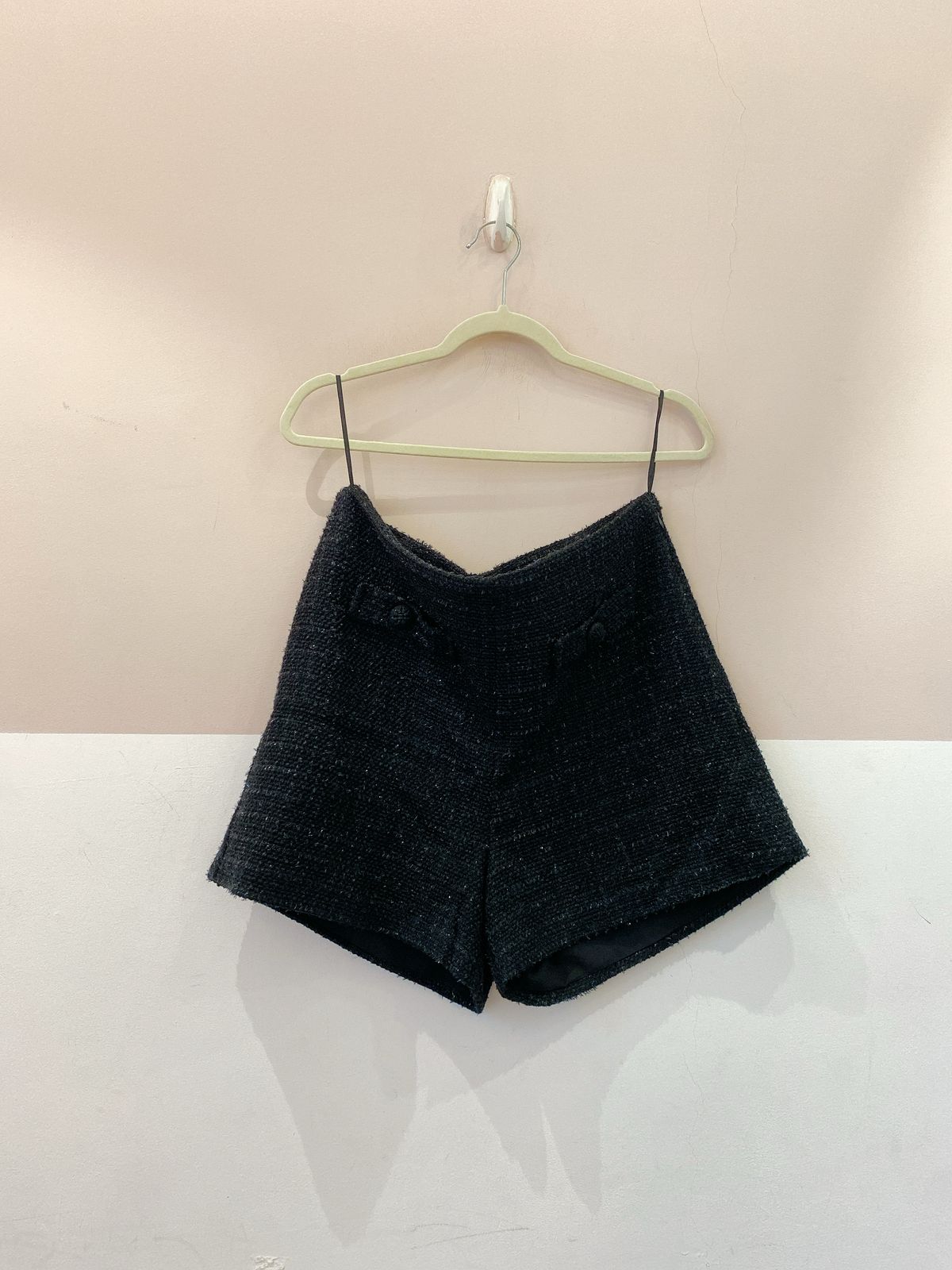 Short tweed preto It Brand G