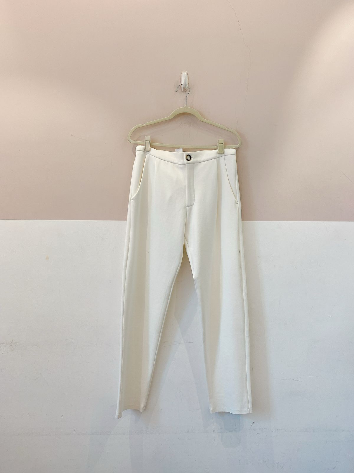 Calça branca social Âme G