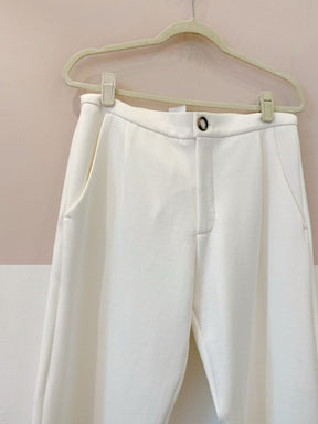 Calça branca social Âme G