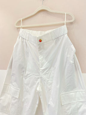 Calça cargo branca Pitta G