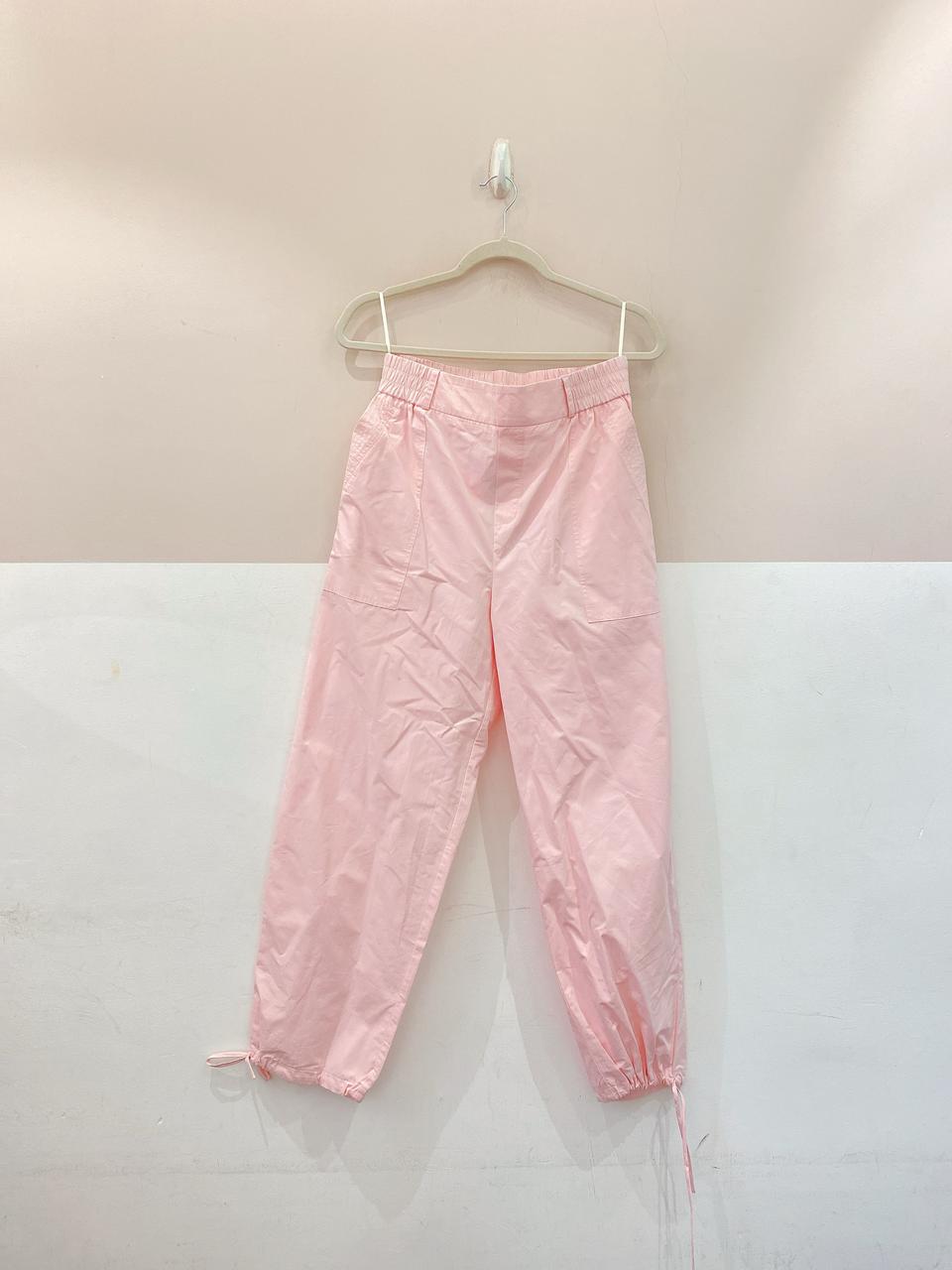 Calça rosa bolsos Pitta M