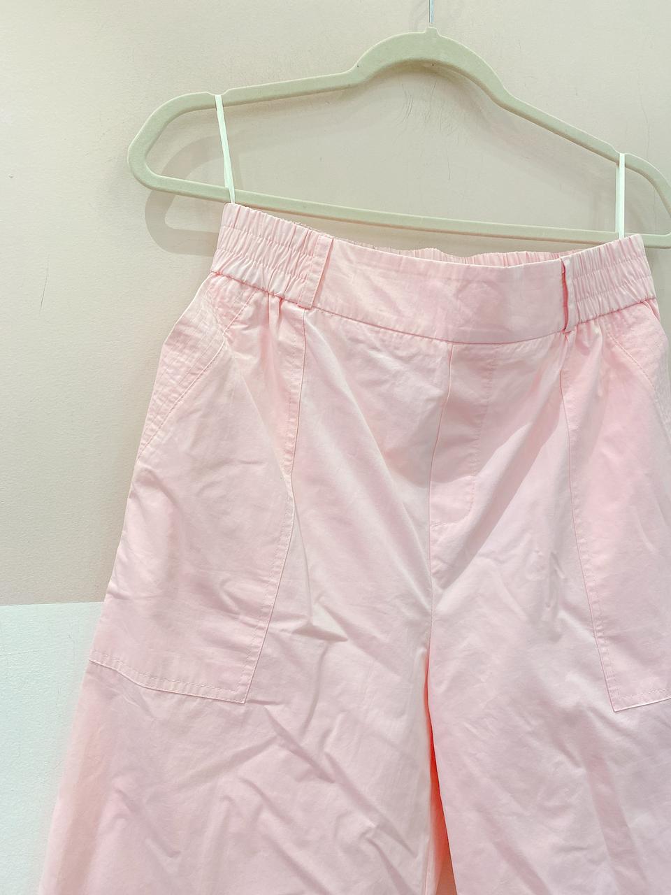Calça rosa bolsos Pitta M