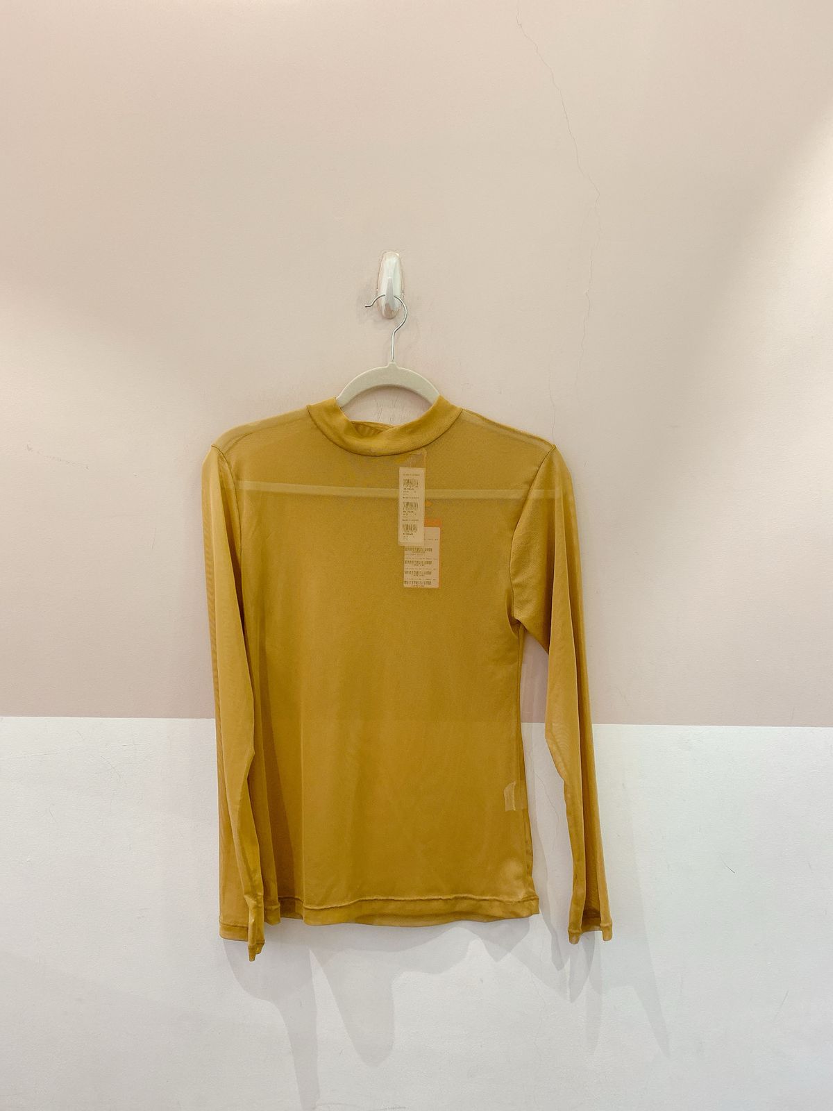 Blusa tule bege Pitta G