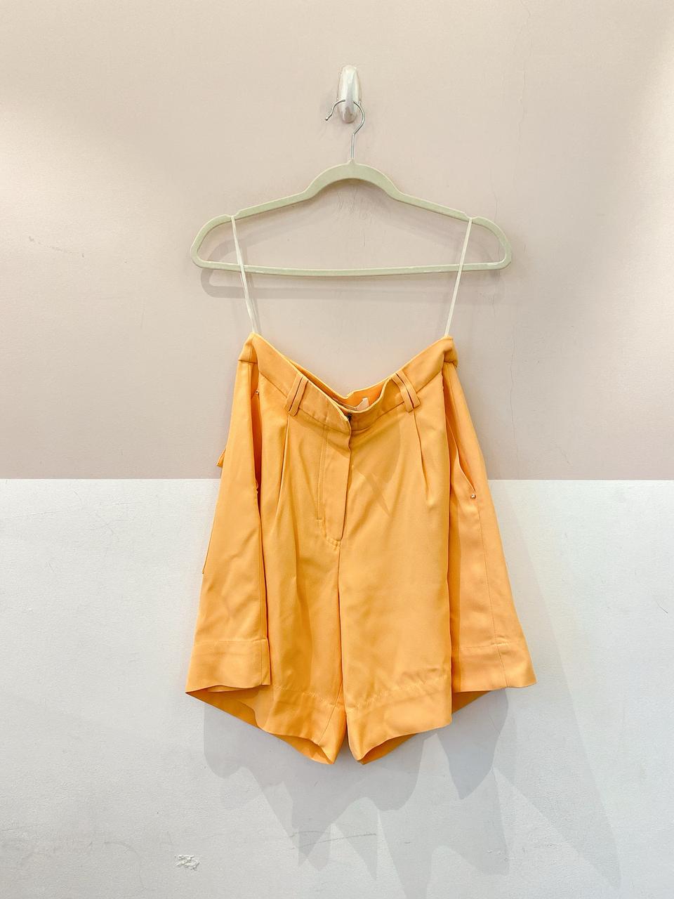 Bermuda laranja crepe NK 36